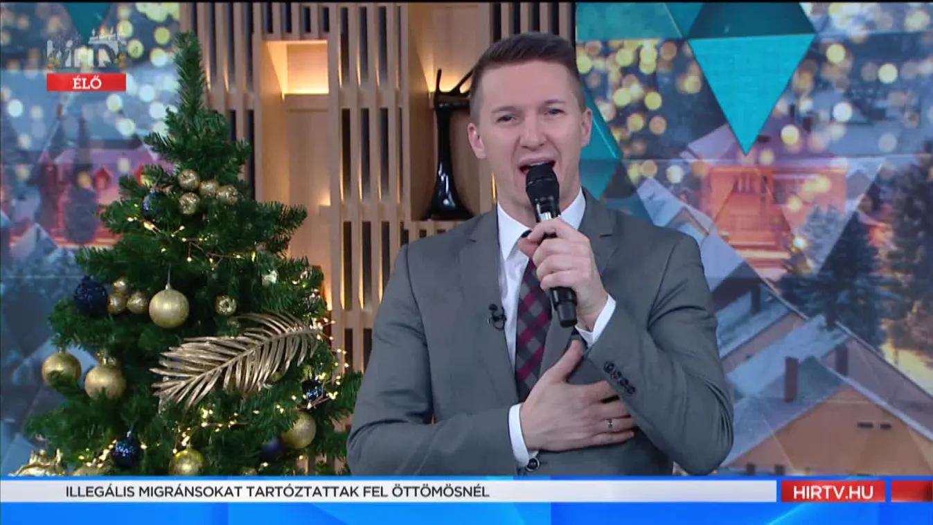 Mozaik - Különleges karácsonyra készül Gájer Bálint (2021-12-21)