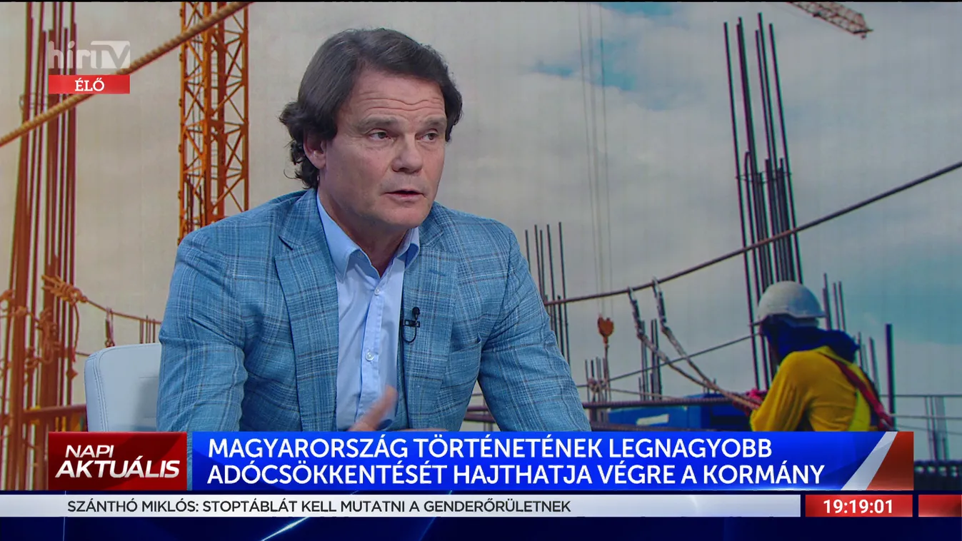 Bánki Erik: Ez a magyar gazdaságtörténet legnagyobb adócsökkentési csomagja