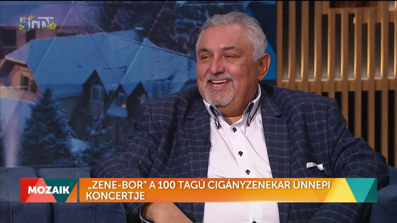 Mozaik - A 100 tagú cigányzenekar ünnepi koncertje (2021-12-29)