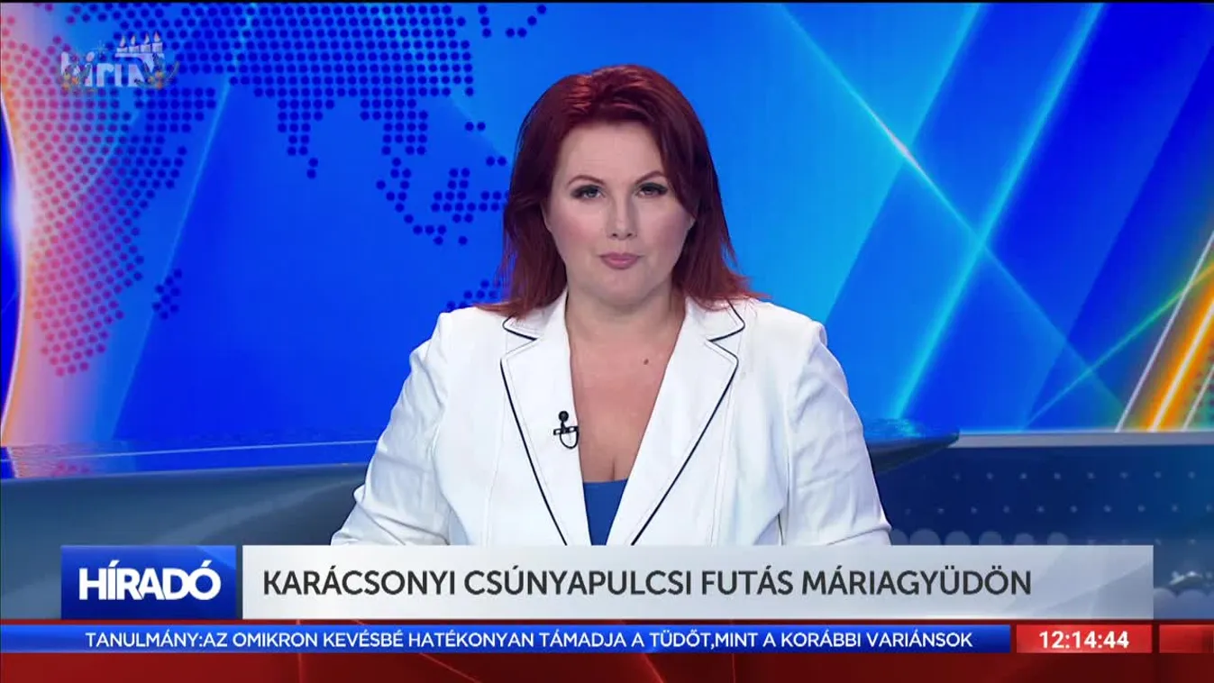 Karácsonyi csúnyapulcsi futás Máriagyüdön