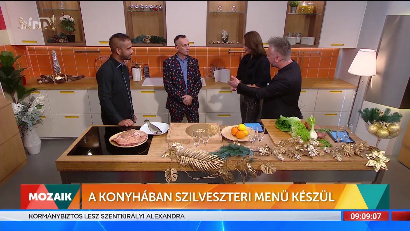 Mozaik - A konyhában szilveszteri menü készül