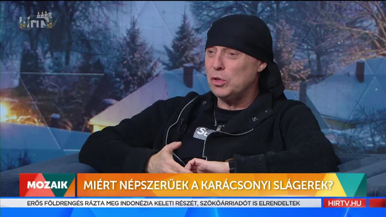 Mozaik – Miért népszerűek a karácsonyi slágerek? (2021-12-14)