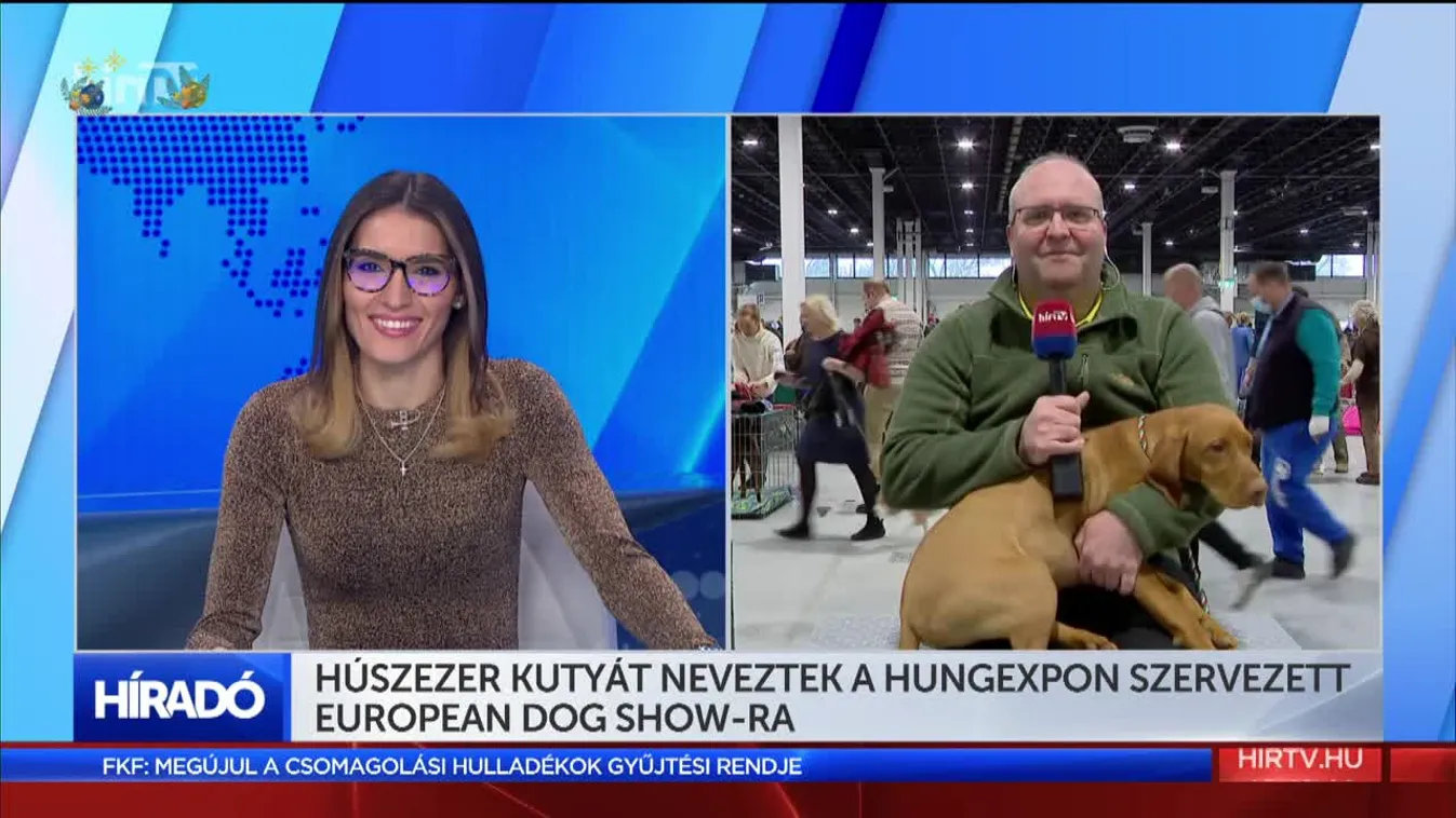 Húszezer kutyát neveztek a Hungexpon szervezett European Dog Show-ra