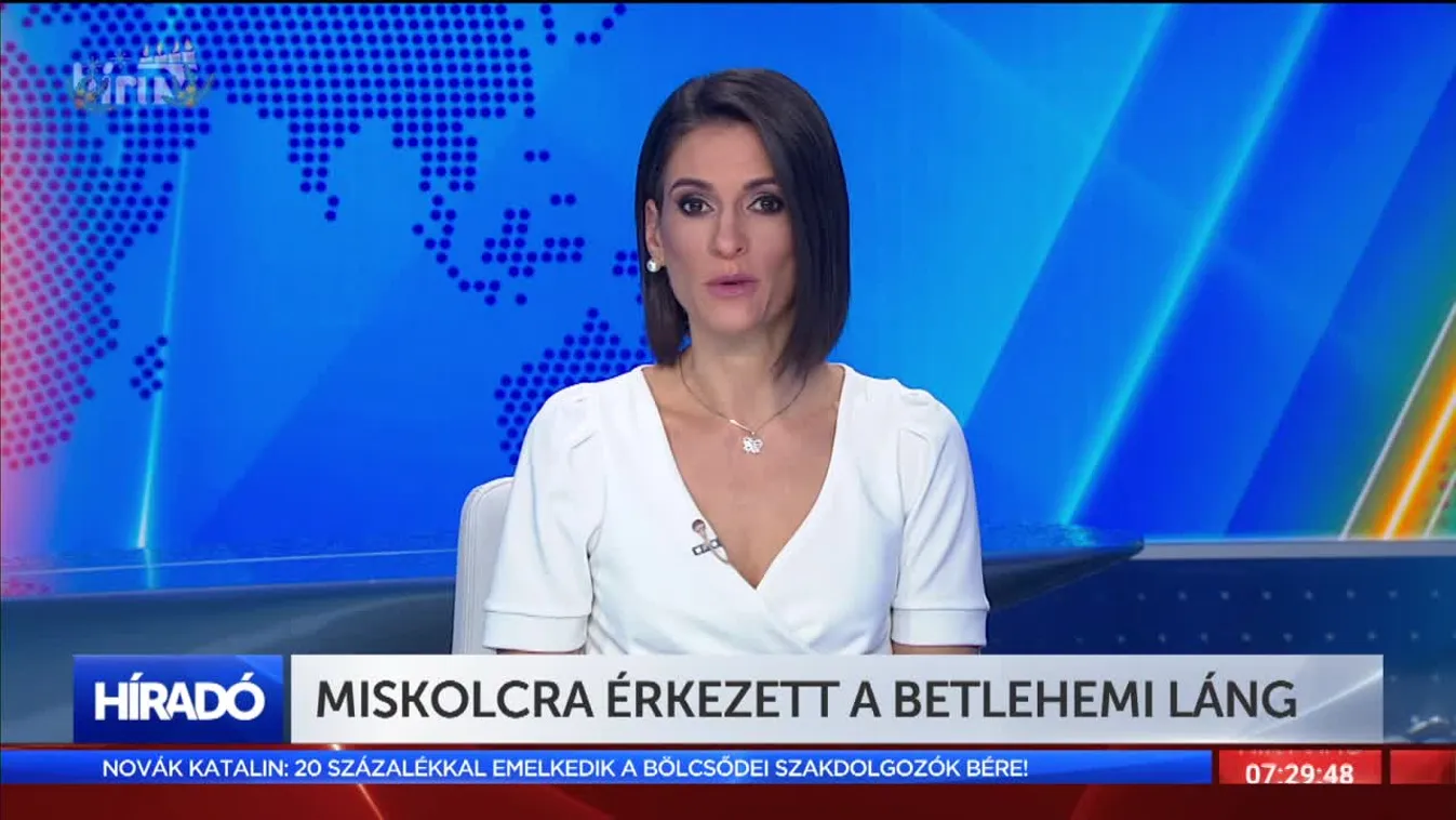 Miskolcra érkezett a betlehemi láng