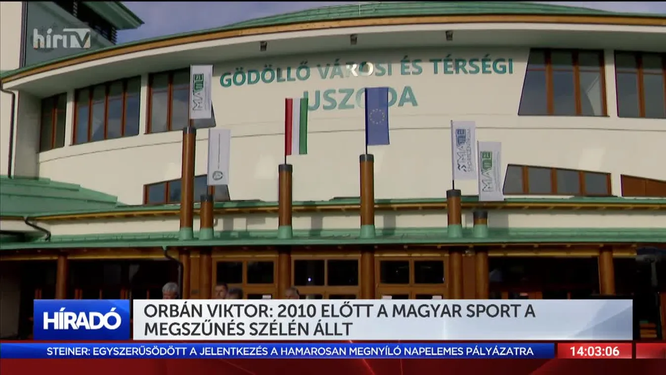 Orbán Viktor: 2010 előtt a magyar sport a megszűnés szélén állt