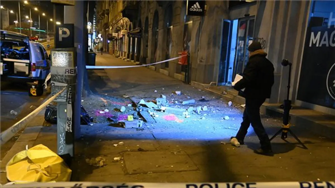 Kiszakadt egy erkély korlátja, kizuhant és életét vesztette egy nő a fővárosban