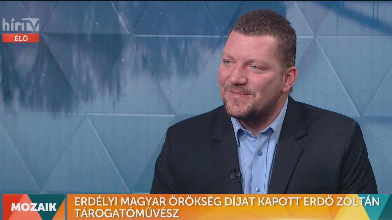 Mozaik - Erdélyi Magyar Örökség Díjat kapott Erdő Zoltán tárogatóművész