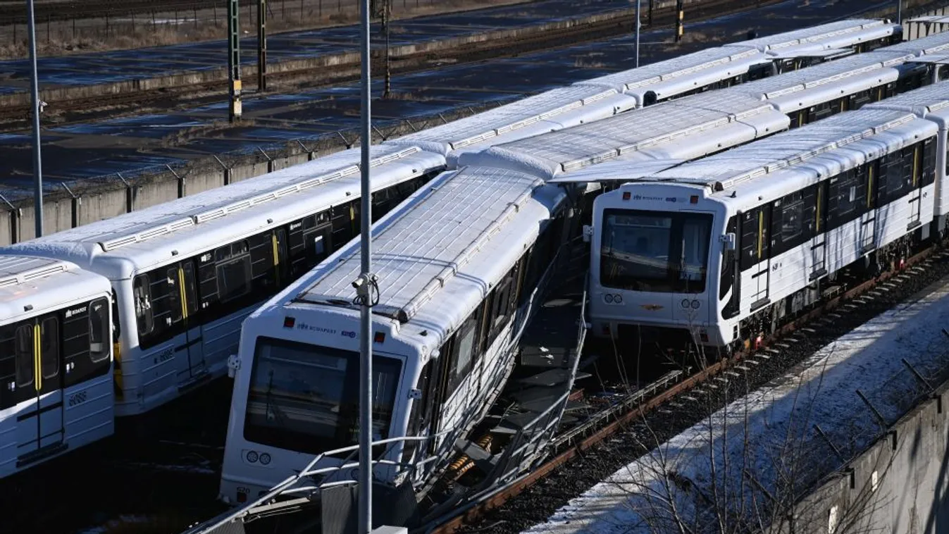 Két metrószerelvény ütközött az M3-as vonalon