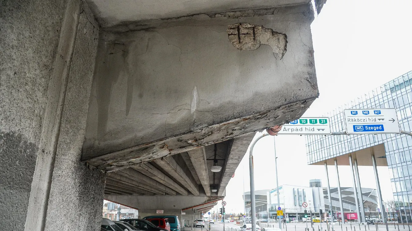 Botrány: Semmit nem tesz a főváros az életveszélyes népligeti felüljáróval