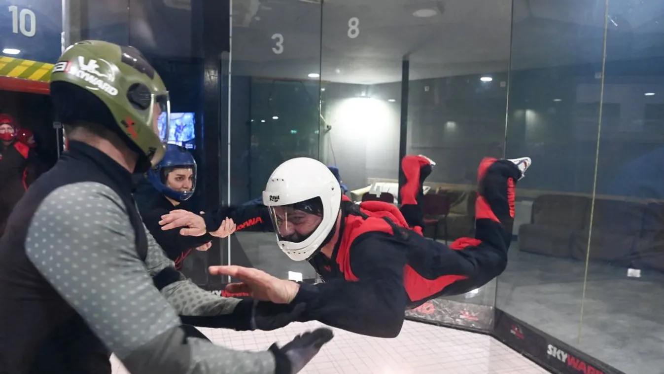 Magyar innovációt, alacsony energiaigényű szélcsatornát mutattak be Budapesten