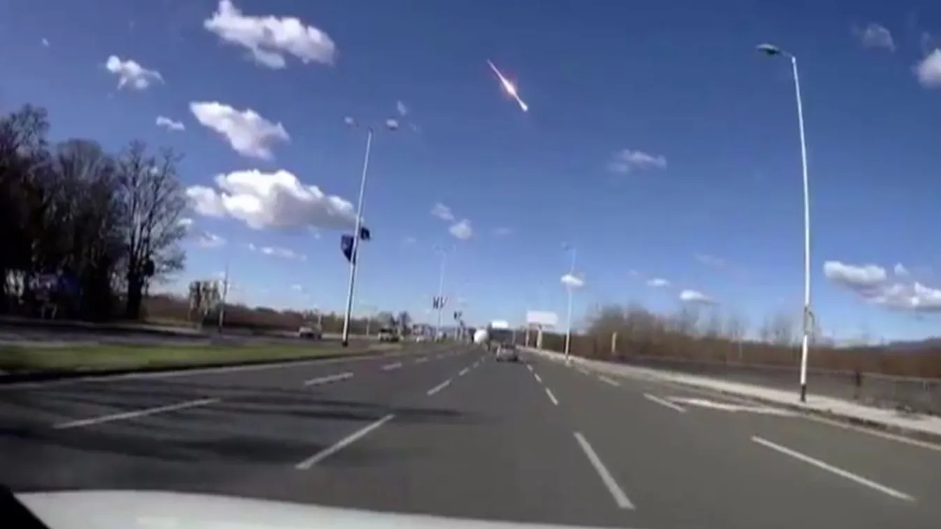 Újabb meteorit hullott szét Horvátország légterében
