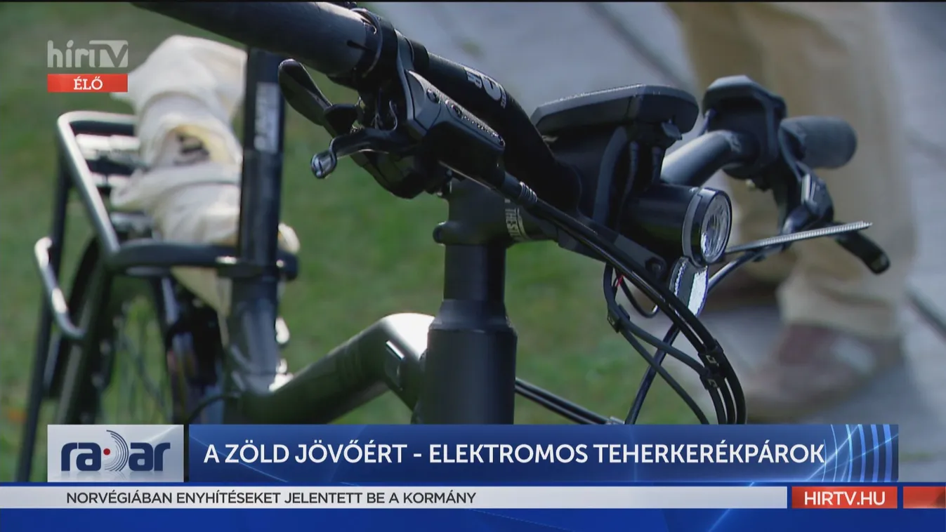 Radar - A zöld jövőért - elektromos teherkerékpárok