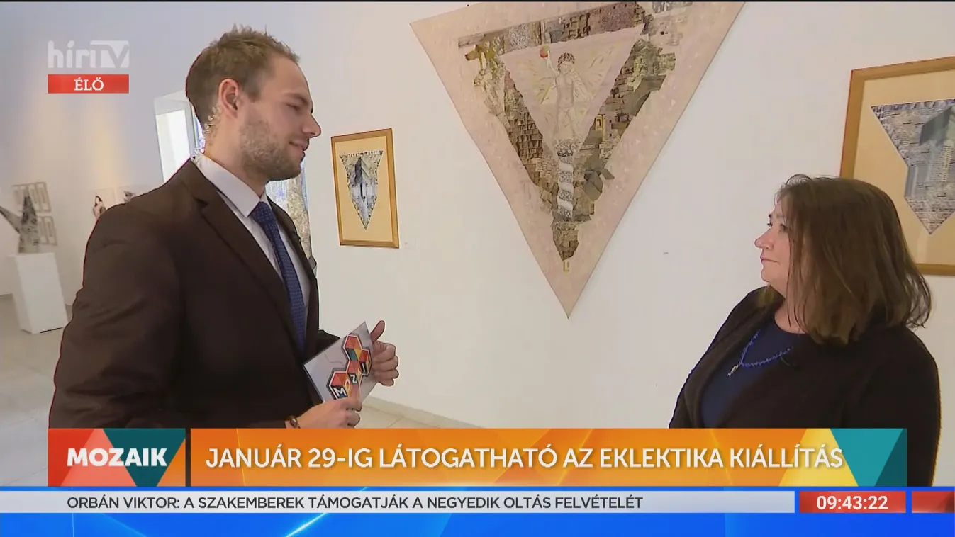 Mozaik: Január 29-ig látogatható az Etlektika Kiállítás