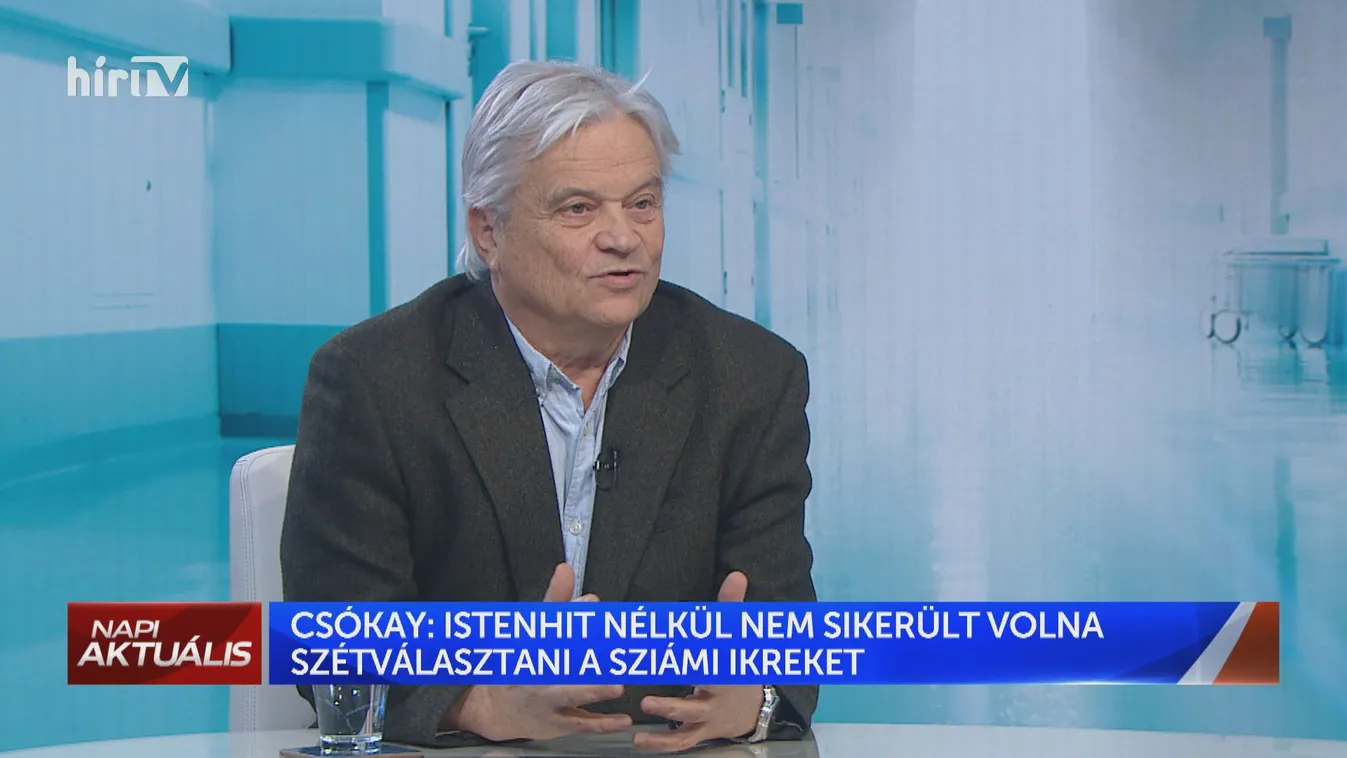 Csókay András: Különbséget kell tenni hívő és hívő lélek között