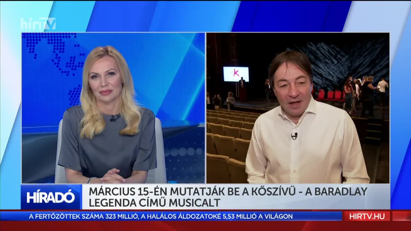 Március 15-én mutatják be a Kőszívű - a Baradlay legenda című musicalt