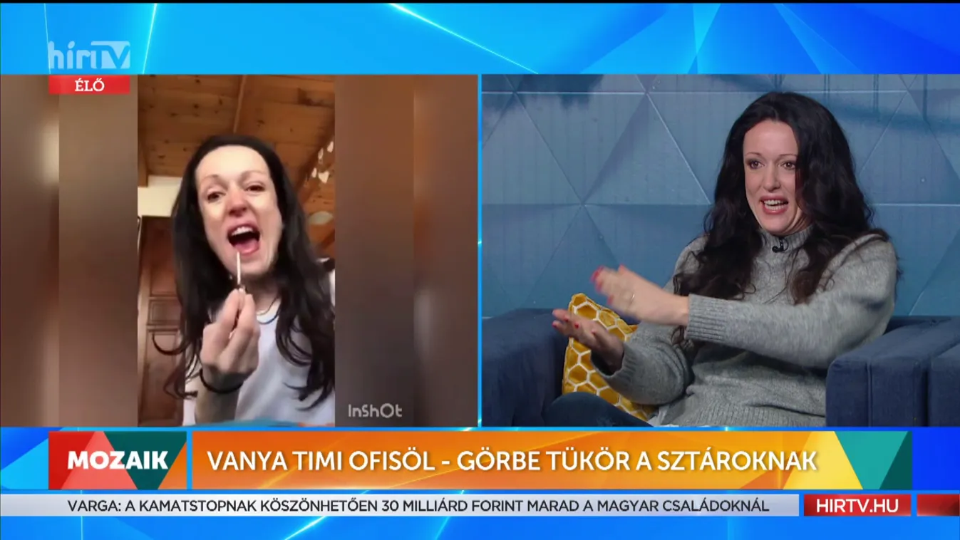 Mozaik: Vanya Timi Ofisöl - Görbe tükör a sztároknak