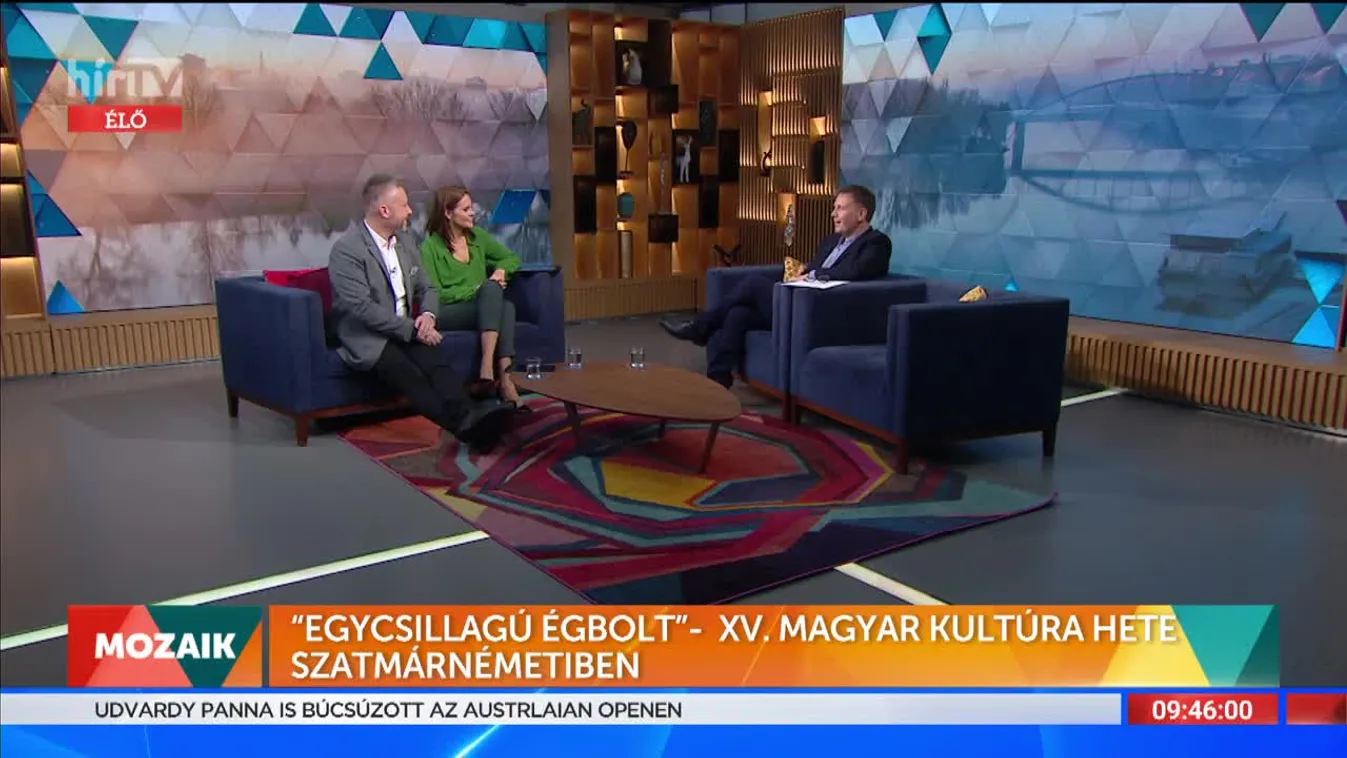 Mozaik: “Egycsillagú égbolt” - XV. magyar kultúra hete Szatmárnémetiben (2022-01-17)