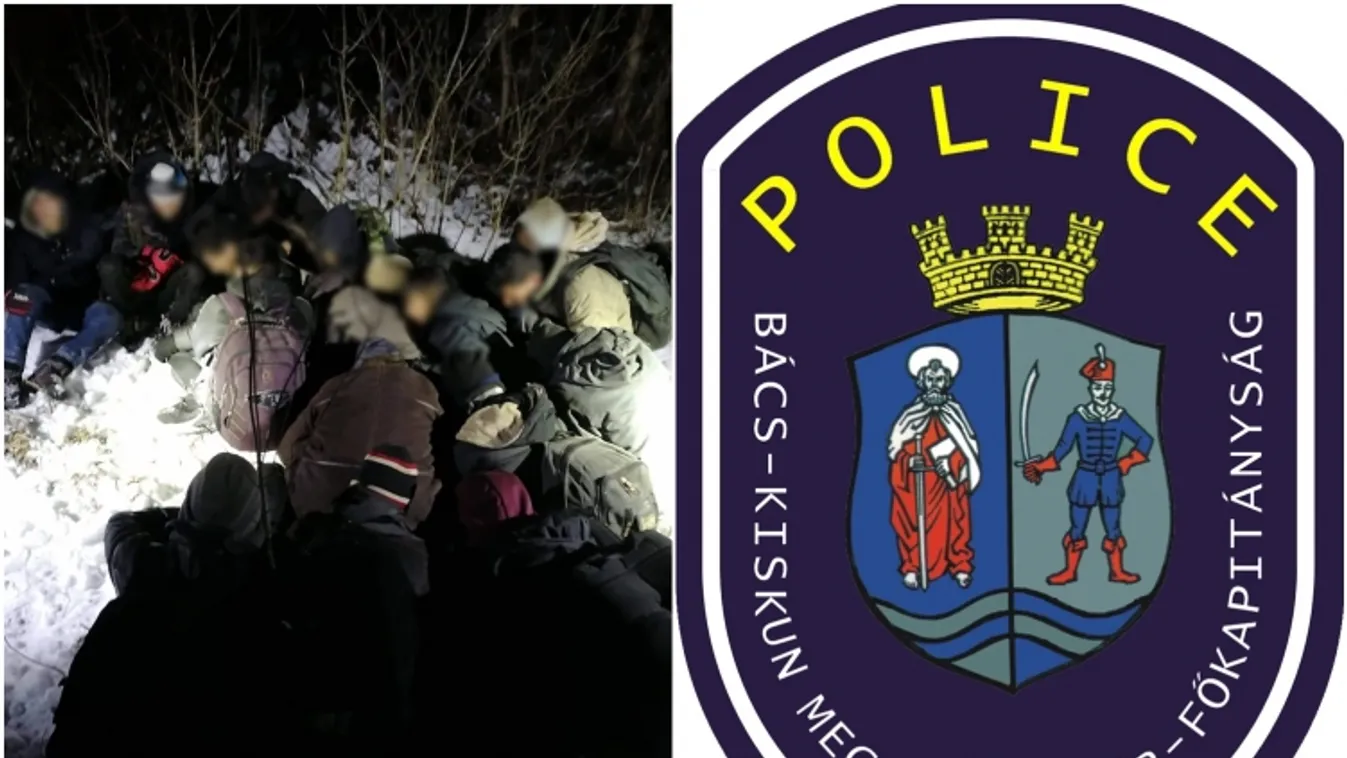 Újabb migránscsoport Kelebia térségében