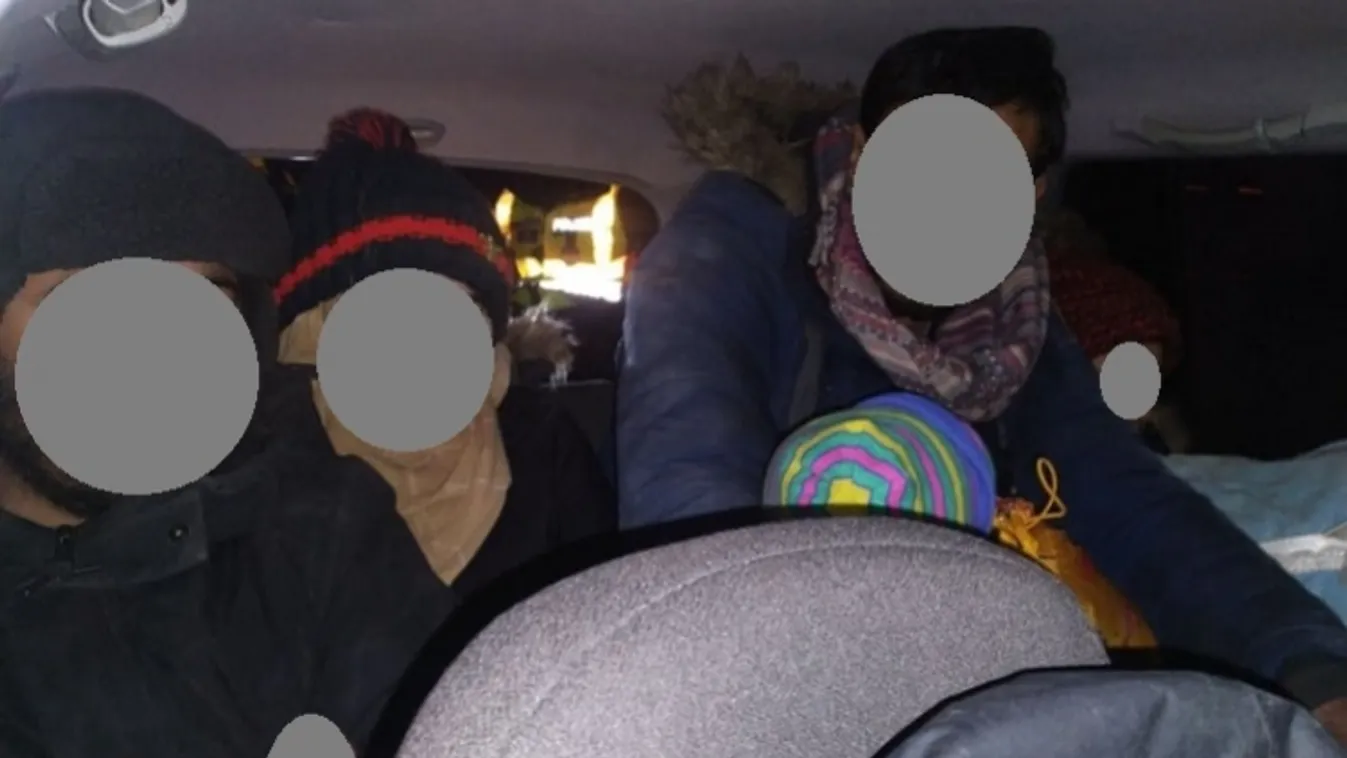 Tizenegy migráns, egy embercsempész