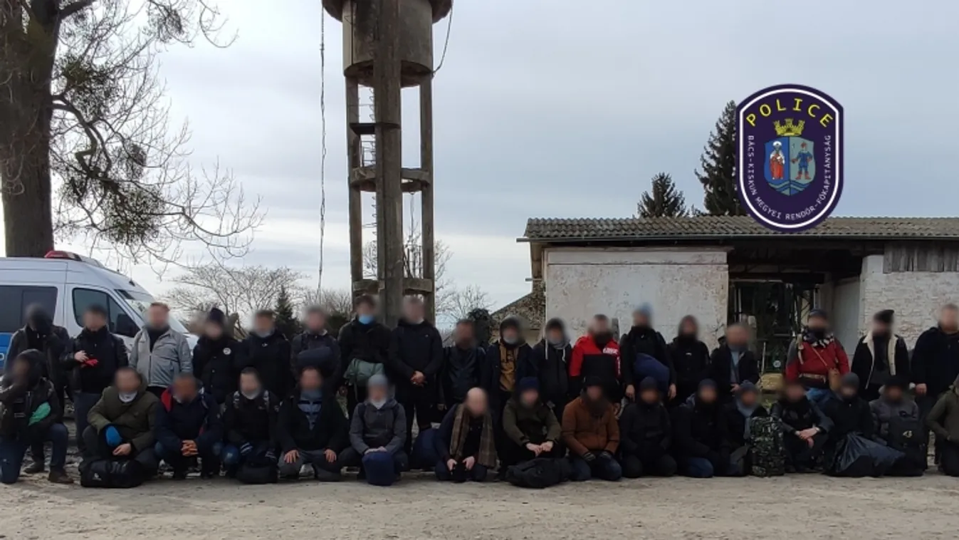 34 határsértőt tartóztattak fel Hóduna térségében