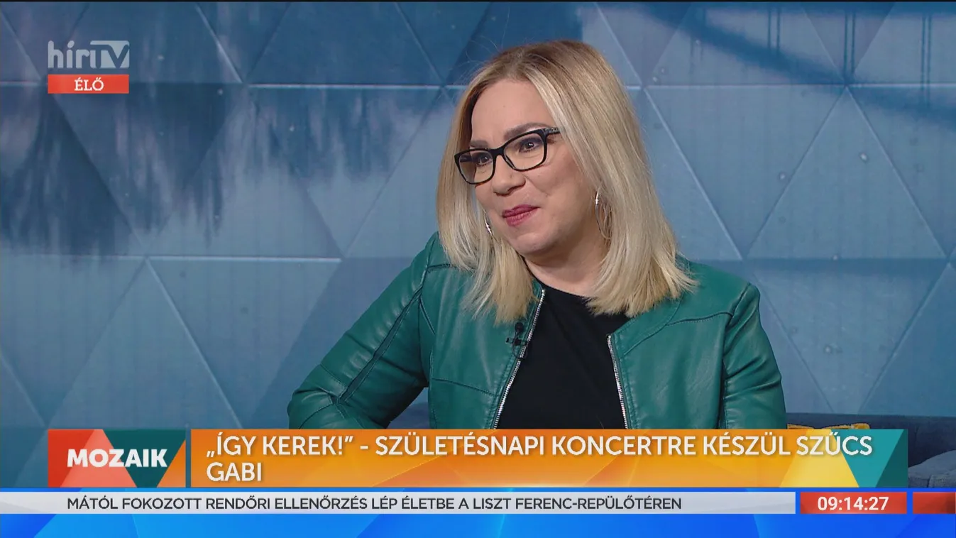 Mozaik - Születésnapi koncertre készül Szűcs Gabi