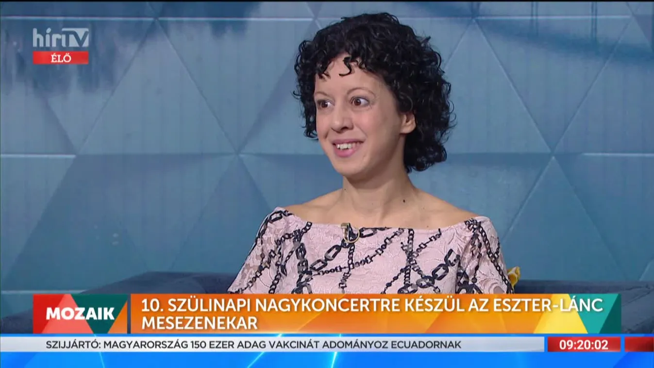 Mozaik - 10. szülinapi nagykoncertre készül az Eszter-lánc mesezenekar (2022-01-26)