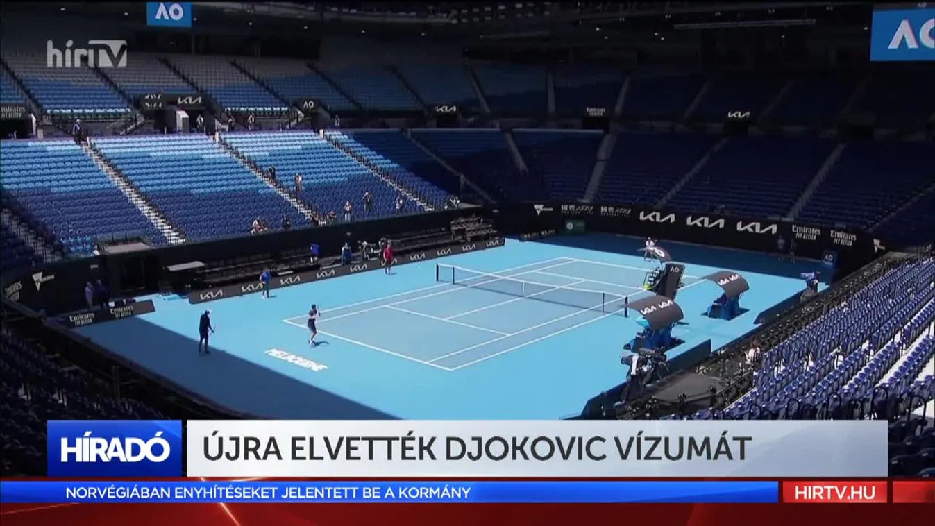 Újból visszavonták Djokovic vízumát