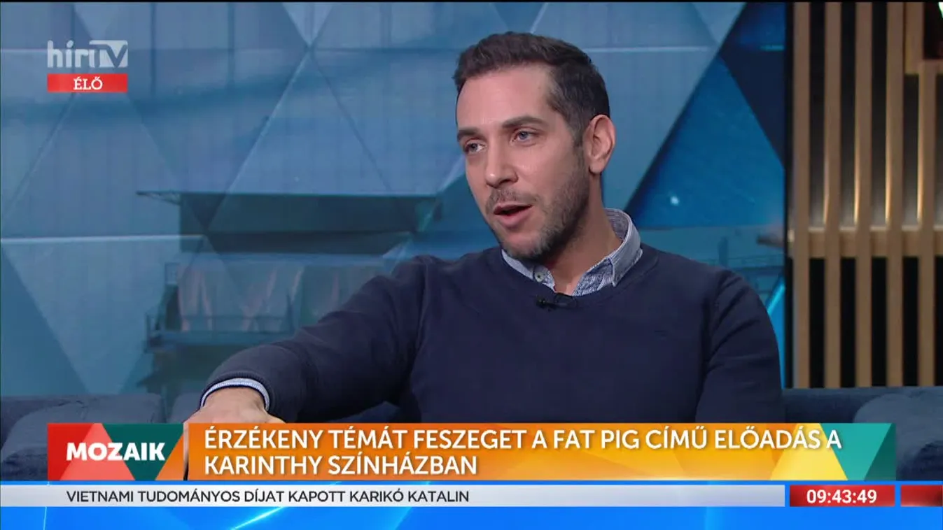 Mozaik - Fat Pig előadás a Karinthy Színházban (2022-01-21)