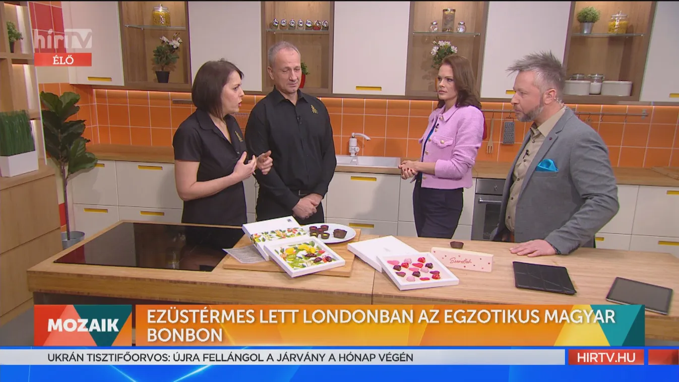 Mozaik - Ezüstérmes lett Londonban az egzotikus magyar bonbon