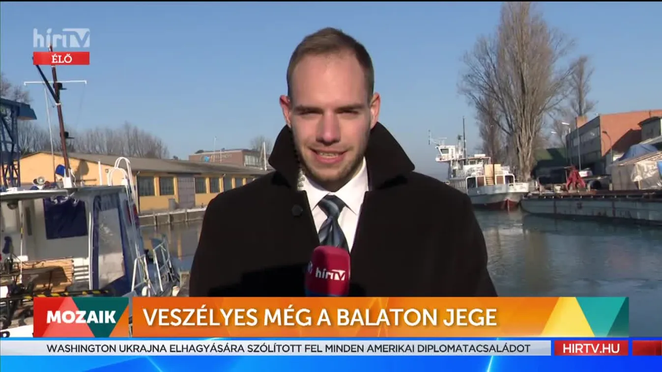 Mozaik - Veszélyes még a Balaton jege (2022-01-24)