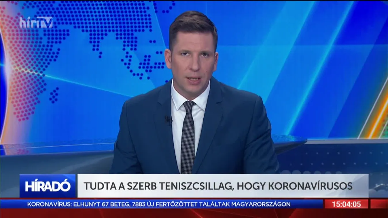 Tudta a szerb teniszcsillag, hogy koronavírusos