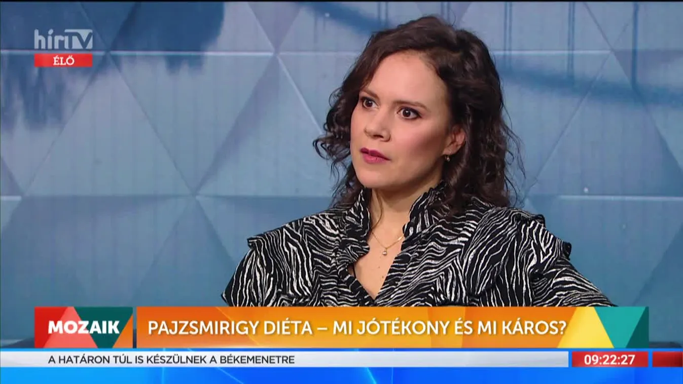 Mozaik - Pajzsmirigy diéta - mi jótékony és mi káros? (2022-01-11)