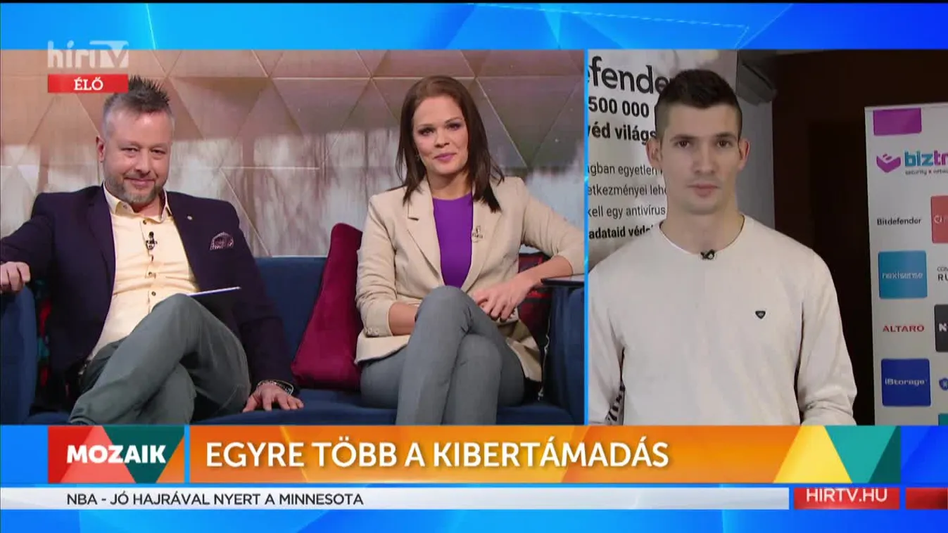 Mozaik - Egyre több a kibertámadás (2022-01-19)