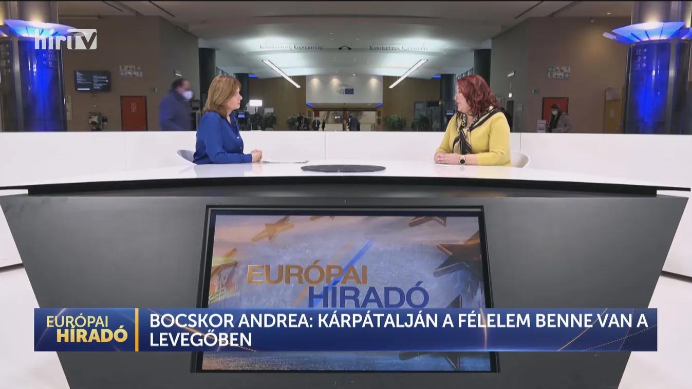 Európai híradó: Kárpátalján a félelem benne van a levegőben