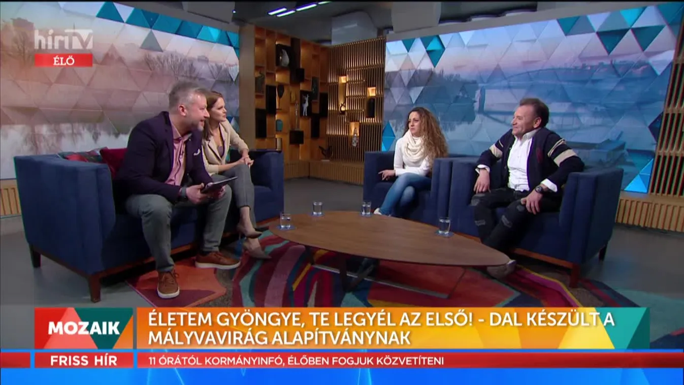 Mozaik - Életem gyöngye, te legyél az első! - dal készült a Mályvavirág Alapítványnak (2022-01-13)