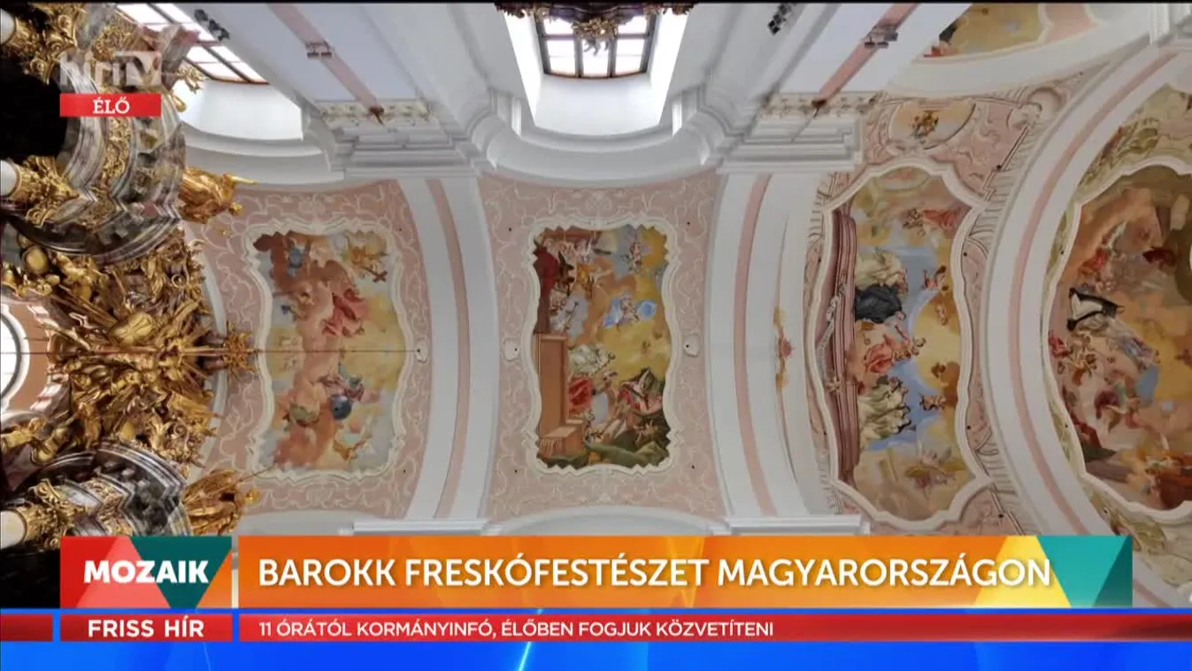 Mozaik - Barokk freskófestészet Magyarországon