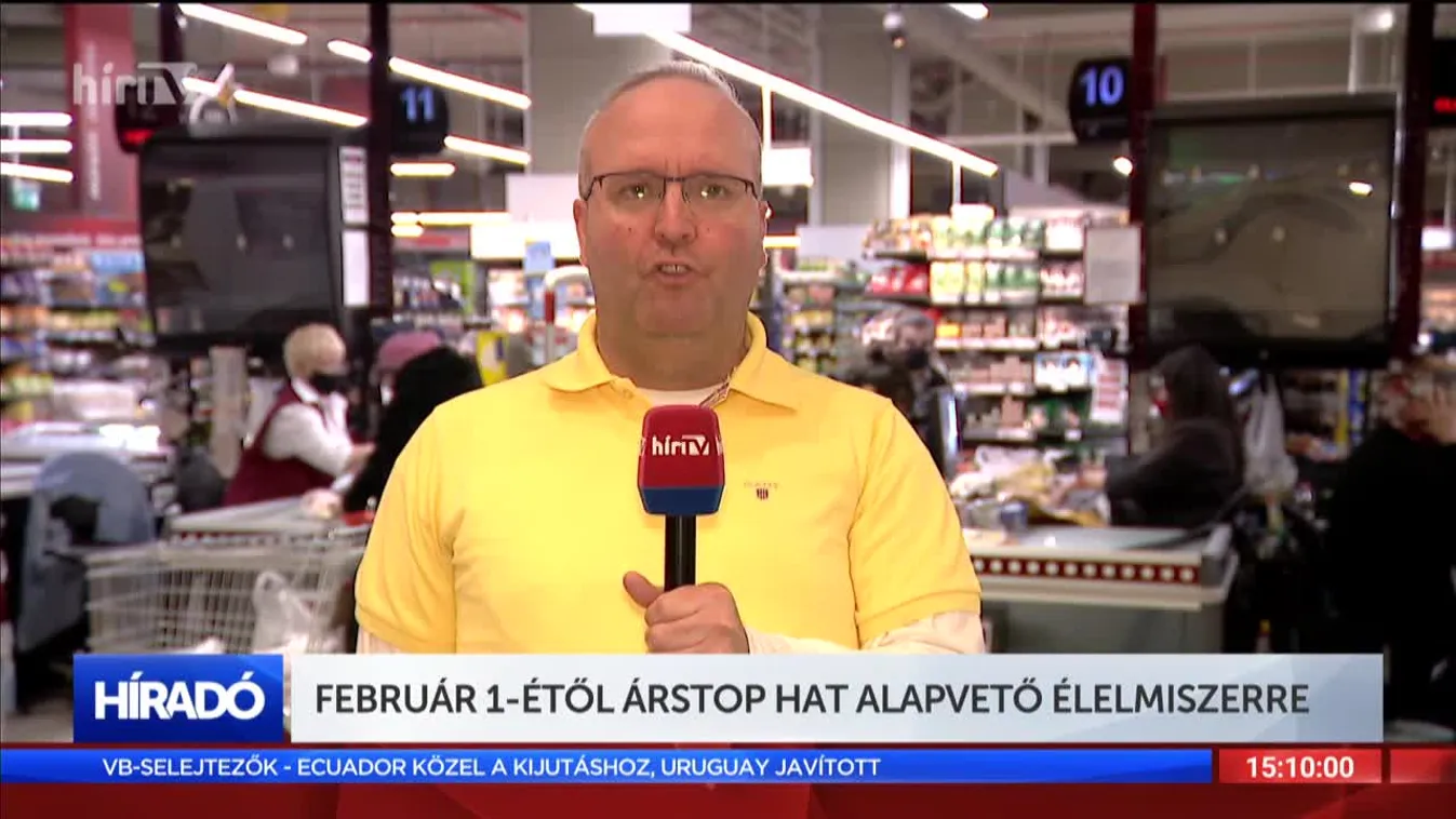 Február 1-étől árstop hat alapvető élelmiszerre