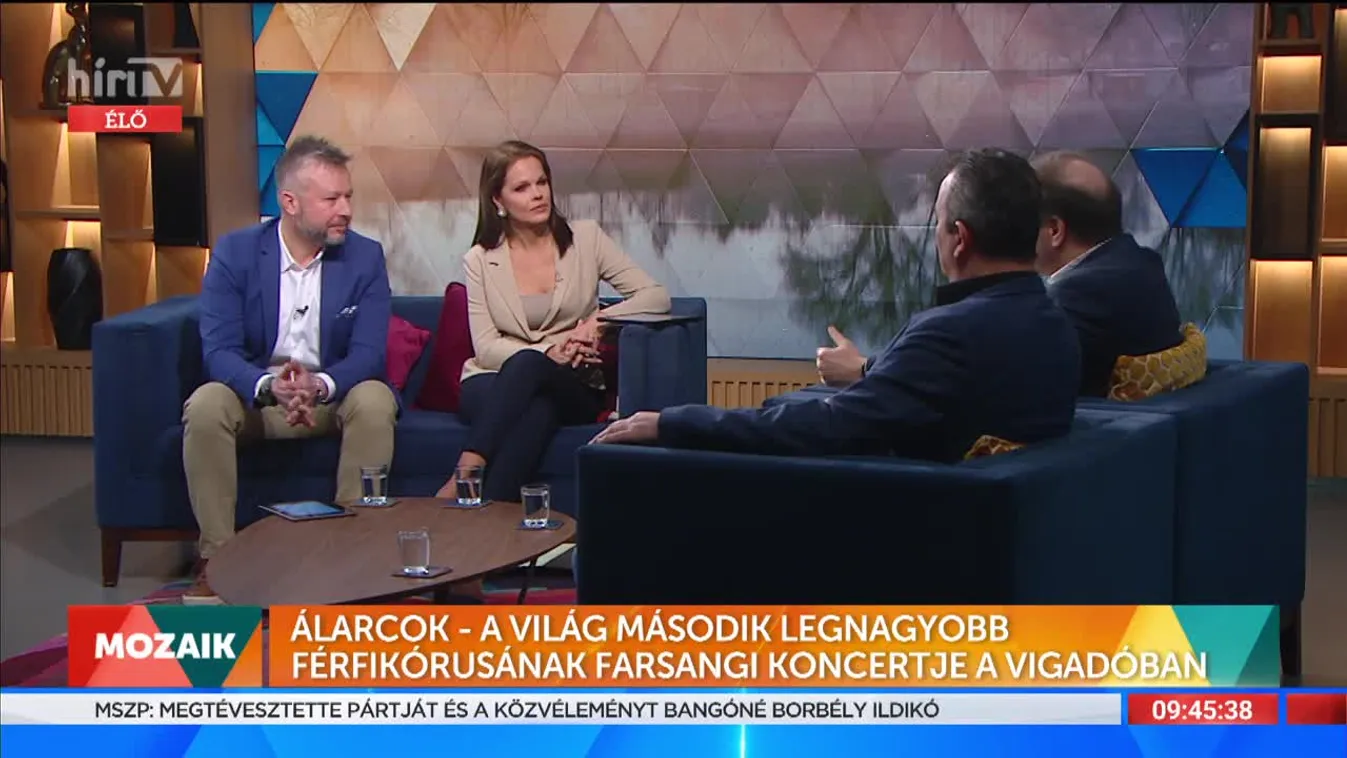 Mozaik - Álarcok - farsangi koncert a Vigadóban (2022-01-24)