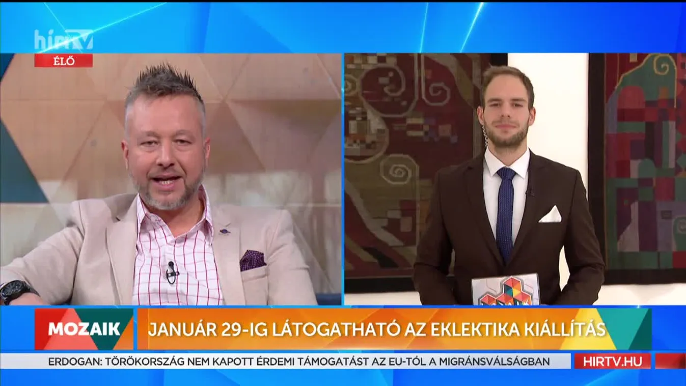 Mozaik - Január 29-ig látogatható az Etlektika Kiállítás (2022-01-14)