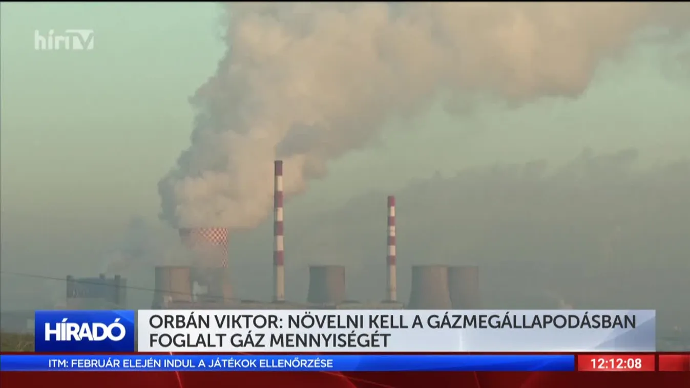 Orbán Viktor: Növelni kell a gázmegállapodásban foglalt gáz mennyiségét