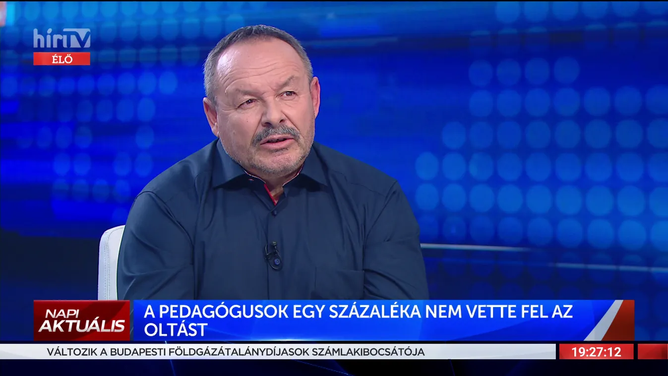 A pedagógusok egy százaléka nem vette fel az oltást