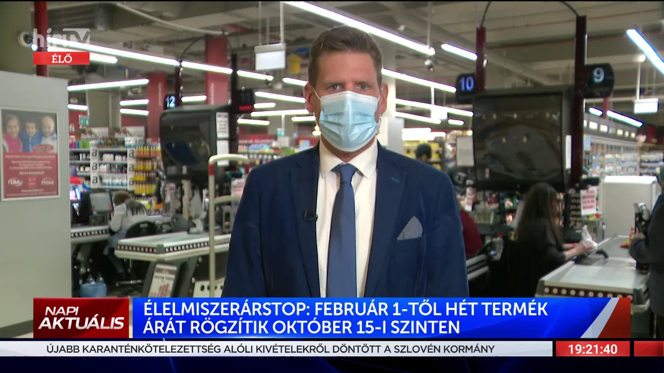 Február 1-től hét termék árát rögzítik október 15-i szinten