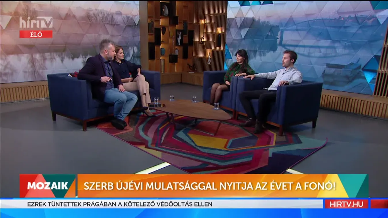 Mozaik - Szerb újévi mulatsággal nyitja az évet a Fonó! (2022-01-10)