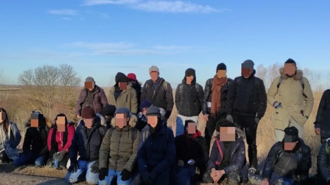 Újabb illegális migránscsoport Csongrád-Csanád megyében