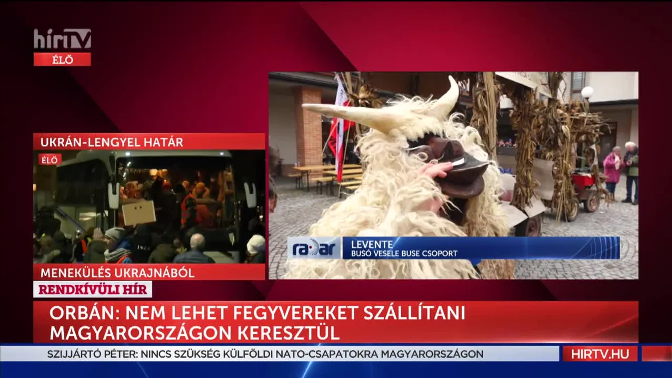 Radar - Újra űzik a telet a busók (2022-02-28)