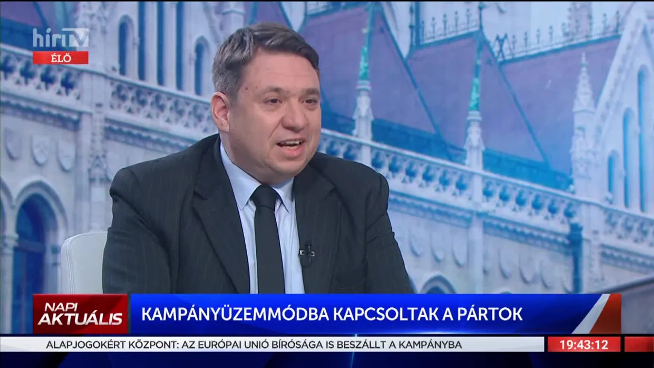 Nagy Ervin: A baloldal hadilábon áll a jogállamisággal