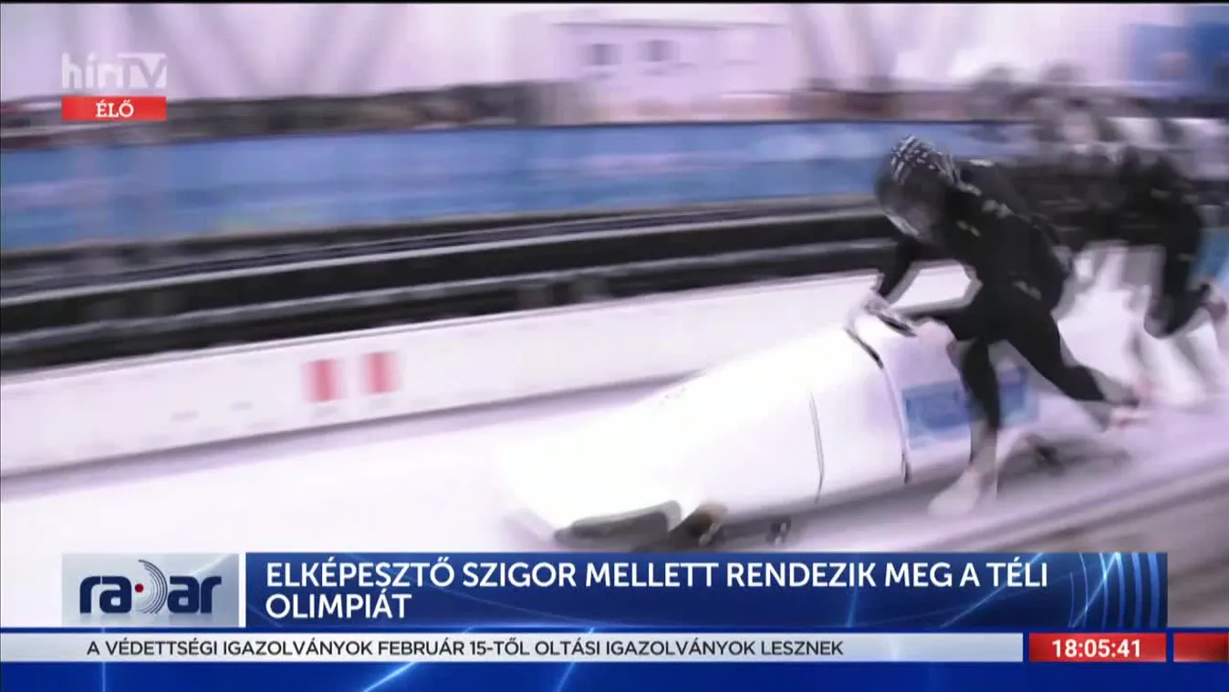 Radar - Elképesztő szigor mellett rendezik meg a téli olimpiát (2022-02-01)