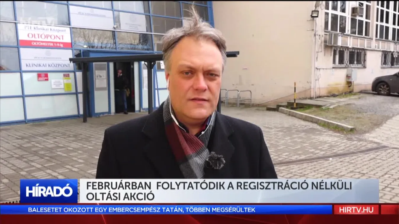 Februárban folytatódik a regisztráció nélküli oltási akció