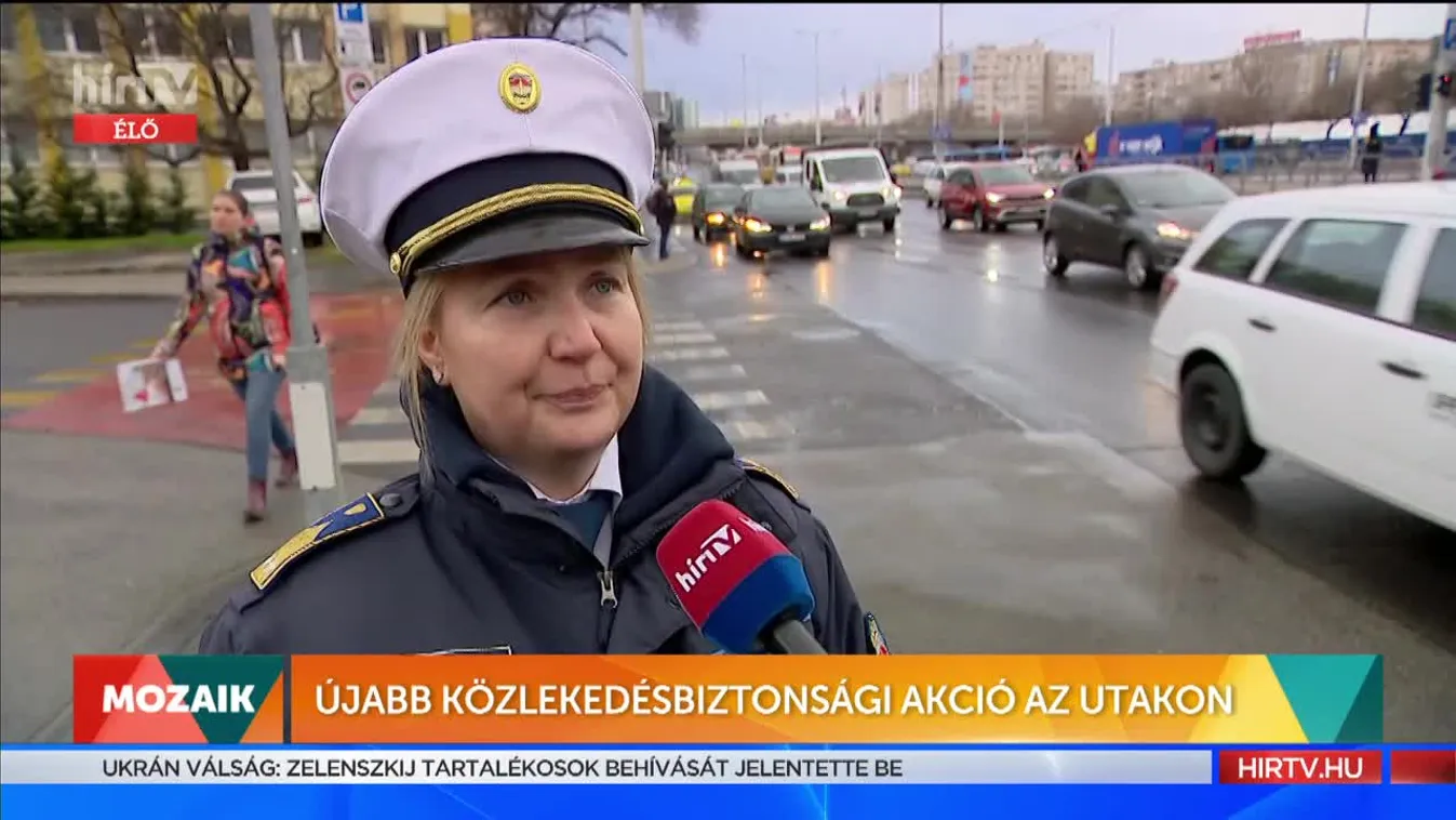Mozaik - Újabb közlekedésbiztonsági akció az utakon