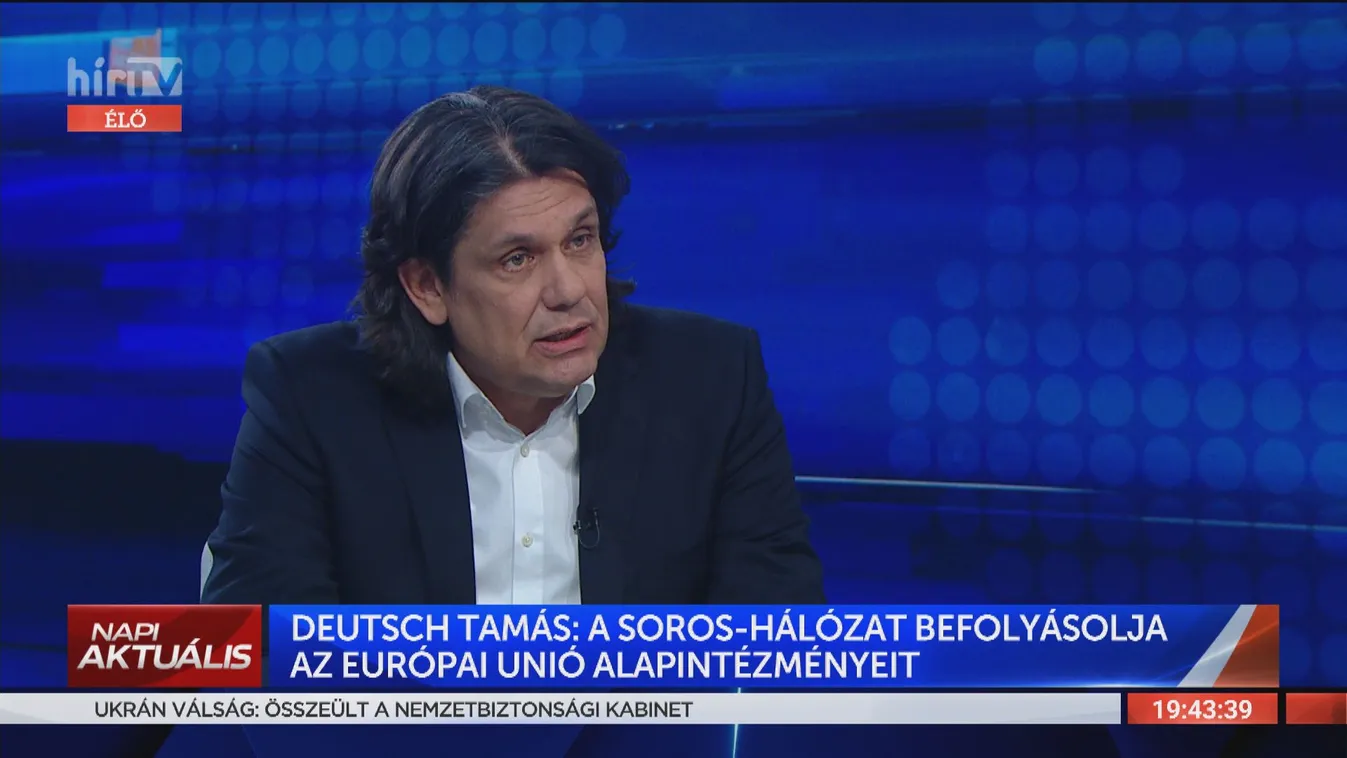 Deutsch Tamás: A Soros-hálózat lelepleződött